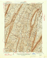 Download a high-resolution, GPS-compatible USGS topo map for Needmore, PA (1947 edition)