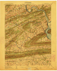 Download a high-resolution, GPS-compatible USGS topo map for New Bloomfield, PA (1912 edition)
