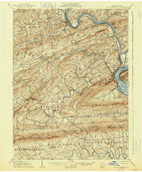 Download a high-resolution, GPS-compatible USGS topo map for New Bloomfield, PA (1944 edition)