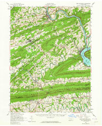 Download a high-resolution, GPS-compatible USGS topo map for New Bloomfield, PA (1964 edition)