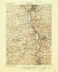 1904 Map of New Castle, PA, 1944 Print