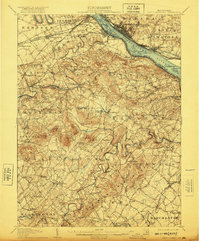 Download a high-resolution, GPS-compatible USGS topo map for New Cumberland, PA (1921 edition)
