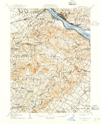 Download a high-resolution, GPS-compatible USGS topo map for New Cumberland, PA (1942 edition)
