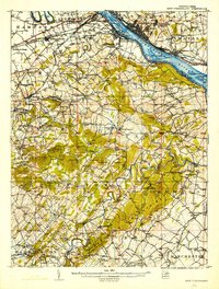 Download a high-resolution, GPS-compatible USGS topo map for New Cumberland, PA (1924 edition)