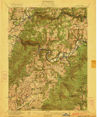 Download a high-resolution, GPS-compatible USGS topo map for New Florence, PA (1922 edition)