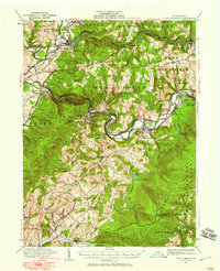 Download a high-resolution, GPS-compatible USGS topo map for New Florence, PA (1958 edition)