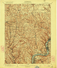 1910 Map of New Kensington, 1922 Print