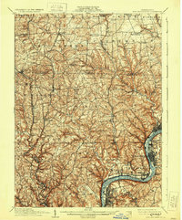 1910 Map of New Kensington, 1930 Print
