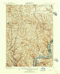 1908 Map of New Kensington, 1956 Print