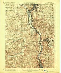 1904 Map of New Castle, PA, 1927 Print