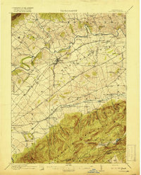 Download a high-resolution, GPS-compatible USGS topo map for Newville, PA (1919 edition)