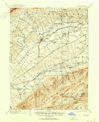 Download a high-resolution, GPS-compatible USGS topo map for Newville, PA (1951 edition)