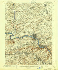 Download a high-resolution, GPS-compatible USGS topo map for Norristown, PA (1942 edition)