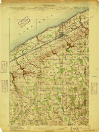 Download a high-resolution, GPS-compatible USGS topo map for Northeast, PA (1915 edition)