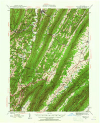 Download a high-resolution, GPS-compatible USGS topo map for Orbisonia, PA (1965 edition)