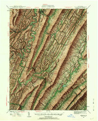 Download a high-resolution, GPS-compatible USGS topo map for Orbisonia, PA (1962 edition)