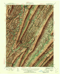 Download a high-resolution, GPS-compatible USGS topo map for Orbisonia, PA (1961 edition)