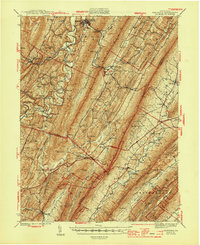 Download a high-resolution, GPS-compatible USGS topo map for Orbisonia, PA (1944 edition)