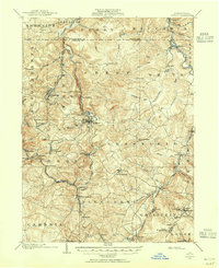 1902 Map of Cambria County, PA, 1955 Print