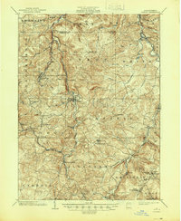 Download a high-resolution, GPS-compatible USGS topo map for Patton, PA (1945 edition)
