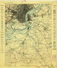 1898 Map of Philadelphia