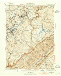 Download a high-resolution, GPS-compatible USGS topo map for Philipsburg, PA (1955 edition)