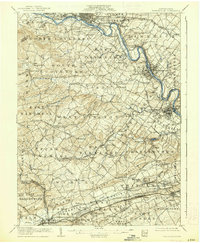 1906 Map of Phoenixville, 1938 Print