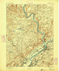 1893 Map of Pittston