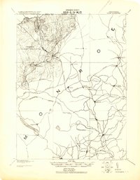 1919 Map of Pocono