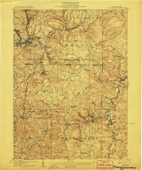 Download a high-resolution, GPS-compatible USGS topo map for Punxsutawney, PA (1906 edition)