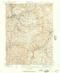 Download a high-resolution, GPS-compatible USGS topo map for Punxsutawney, PA (1957 edition)