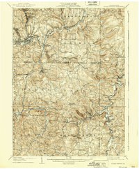 Download a high-resolution, GPS-compatible USGS topo map for Punxsutawney, PA (1939 edition)