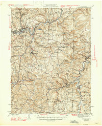 Download a high-resolution, GPS-compatible USGS topo map for Punxsutawney, PA (1947 edition)