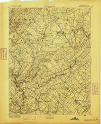Download a high-resolution, GPS-compatible USGS topo map for Quakertown, PA (1894 edition)