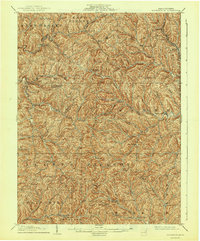Download a high-resolution, GPS-compatible USGS topo map for Rogersville, PA (1944 edition)