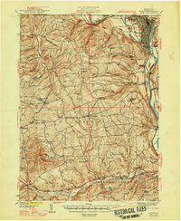 1948 Map of Sayre