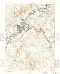 1891 Map of Scranton