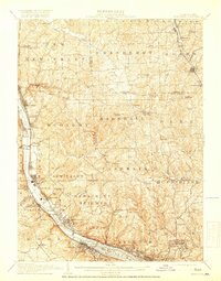 1908 Map of Sewickley, 1919 Print
