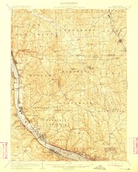 1908 Map of Sewickley, 1911 Print