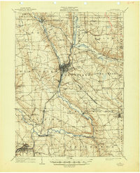 1908 Map of Shenango, 1944 Print