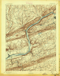 1894 Map of Shickshinny