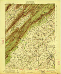 1923 Map of Shippensburg, PA