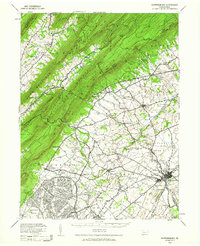 Download a high-resolution, GPS-compatible USGS topo map for Shippensburg, PA (1965 edition)