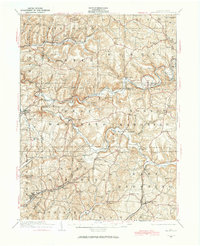 Download a high-resolution, GPS-compatible USGS topo map for Smicksburg, PA (1965 edition)