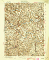 Download a high-resolution, GPS-compatible USGS topo map for Smicksburg, PA (1939 edition)