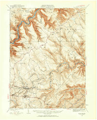 Download a high-resolution, GPS-compatible USGS topo map for Snow Shoe, PA (1960 edition)