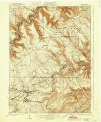 Download a high-resolution, GPS-compatible USGS topo map for Snow Shoe, PA (1943 edition)
