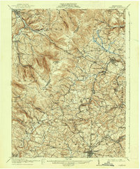 1915 Map of Laurel Mountain, PA, 1938 Print