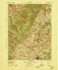 1944 Map of Laurel Mountain, PA