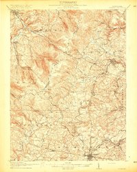 Download a high-resolution, GPS-compatible USGS topo map for Somerset, PA (1915 edition)